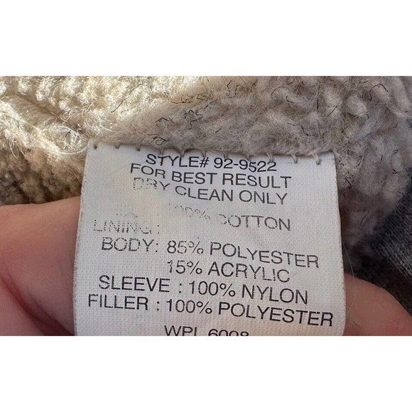 Powder River Outfitters Mens XL Chore Western Work Rancher Green Jacket Sherpa - Picture 14 of 14